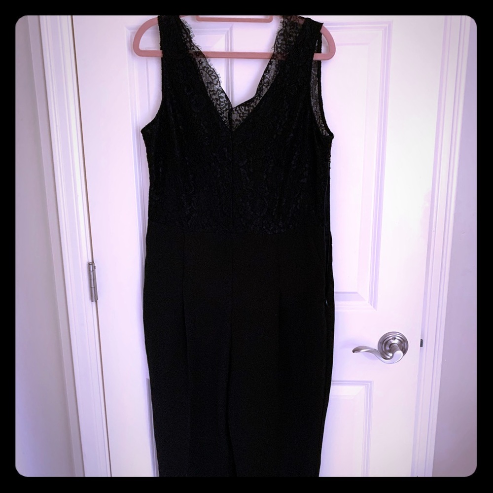 Mango Black jumpsuit
